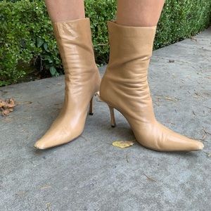 Jimmy Choo leather boots